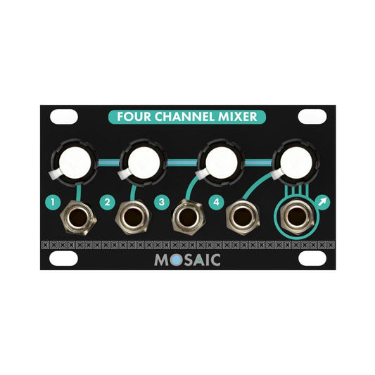 Mosaic 1U Four Channel Mixer