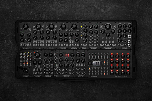 Erica Synths Limited Edition Black System III with Carbon Fiber Case